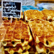 Chocolate Liege waffles